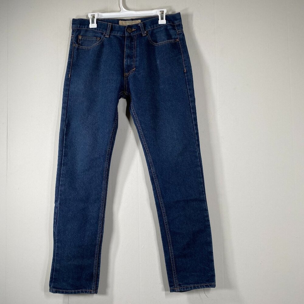 Vintage Genes SLIM FIT Denim Jeans Men's 32 x 32 Low Rise Blue Casual Pants
